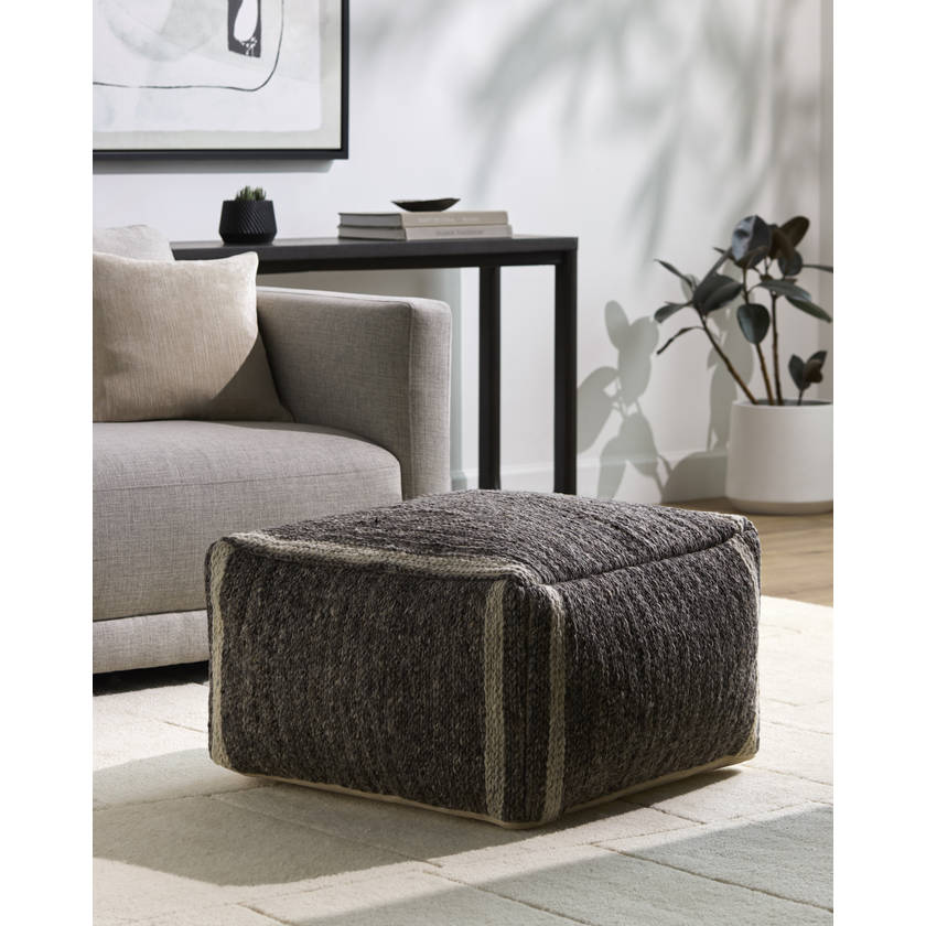 Marrisa Brown Pouf
