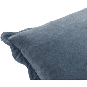 Vanessia Dark Blue Pillow Cover