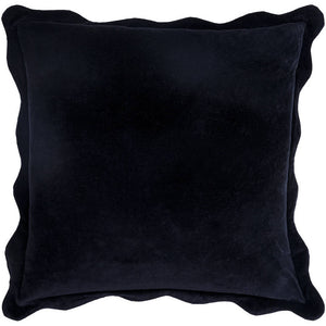 Vanessia Black Pillow Cover