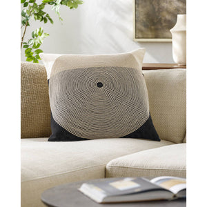 Laresa Beige/Black Pillow Cover
