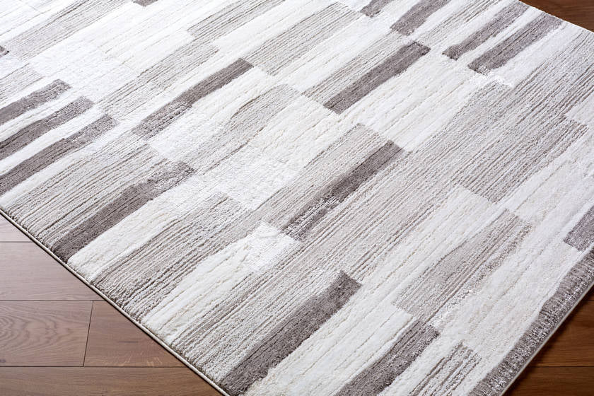 Tyrone Modern Medium Gray Area Rug