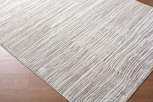 Ashleah Modern Taupe Area Rug