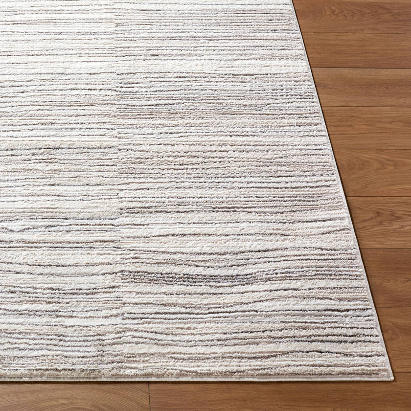 Ashleah Modern Taupe Area Rug