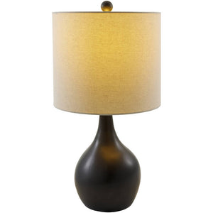 Katerine Cottage Black Table Lamp