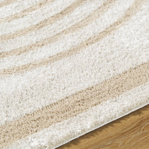 Larita Modern Beige Washable Area Rug