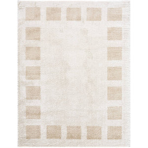 Tameka Modern Beige Washable Area Rug