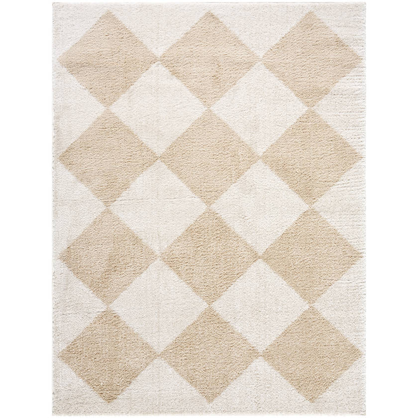 Jason Modern Beige Washable Area Rug