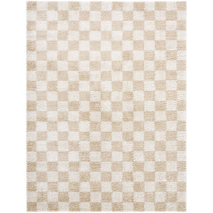 Shera Modern Beige Washable Area Rug