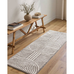 Marcela Modern Charcoal Washable Area Rug