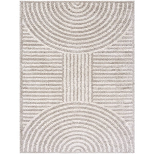 Marcela Modern Medium Gray Washable Area Rug