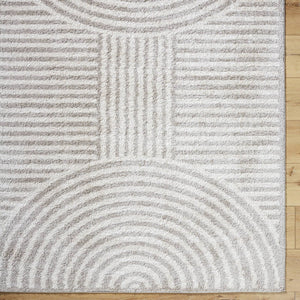 Marcela Modern Medium Gray Washable Area Rug