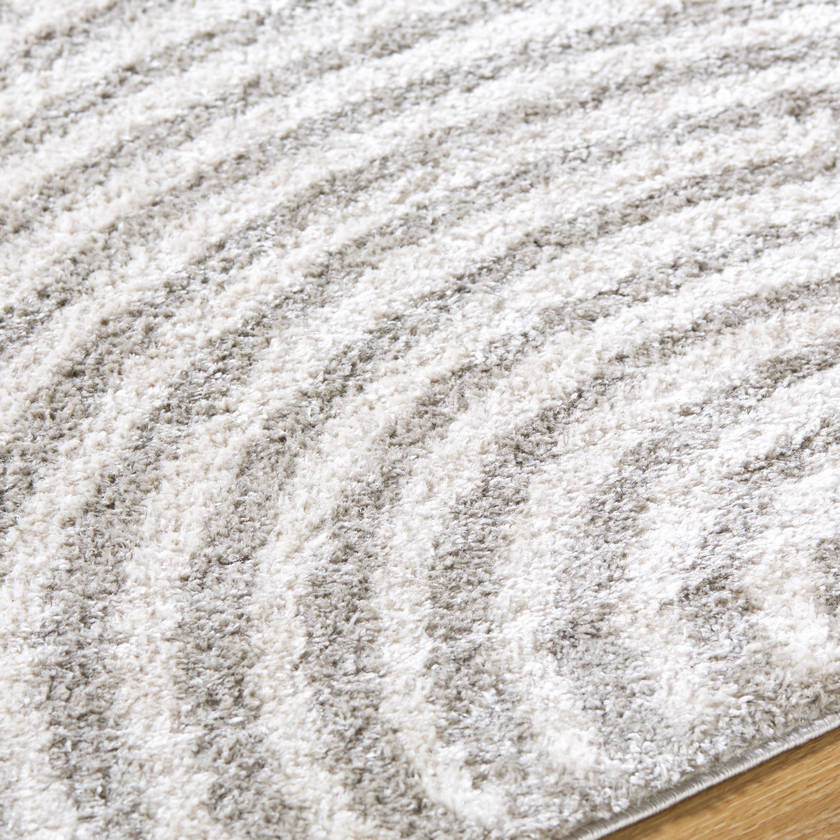 Marcela Modern Medium Gray Washable Area Rug