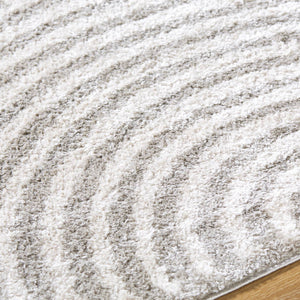 Marcela Modern Medium Gray Washable Area Rug