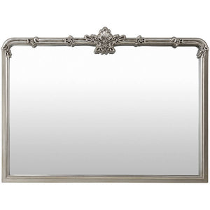 Morgen Traditional Metallic - Silver Wall Mirror