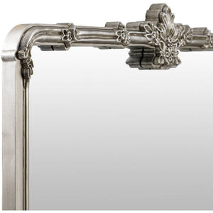 Morgen Traditional Metallic - Silver Wall Mirror