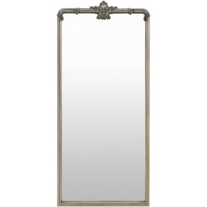 Shreena Traditional Silver Gray Wall Mirror