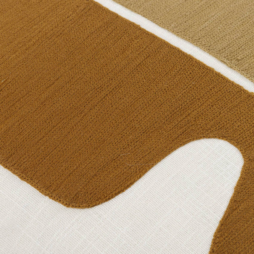 Jewett Off-White/Copper Pillow Cover