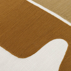 Jewett Off-White/Copper Pillow Cover