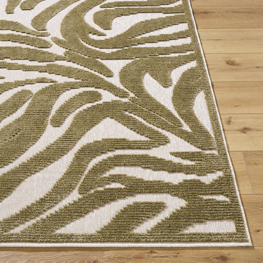 Cedar Vale Modern Brown Washable Area Rug