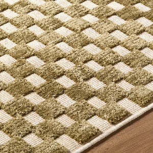 Jozette Modern Brown Washable Area Rug