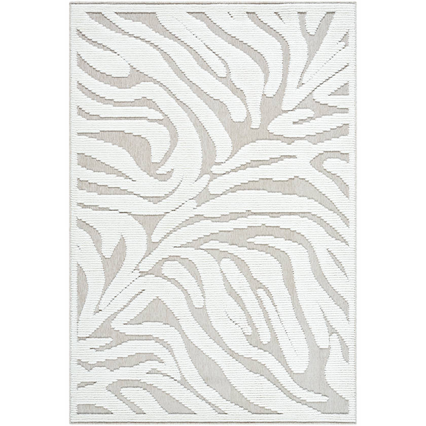 Cedar Vale Modern Cream Washable Area Rug