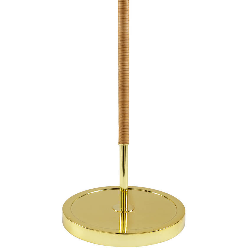 McCaskill Modern Metallic - Brass Floor Lamp