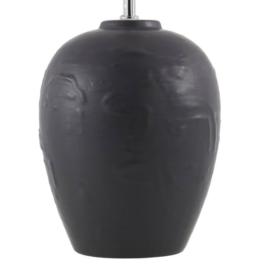 Register Modern Black Table Lamp