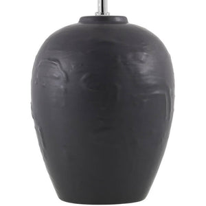 Register Modern Black Table Lamp