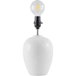 Register Modern White Table Lamp