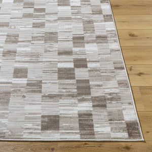 Antwoin Modern Dark Brown Area Rug