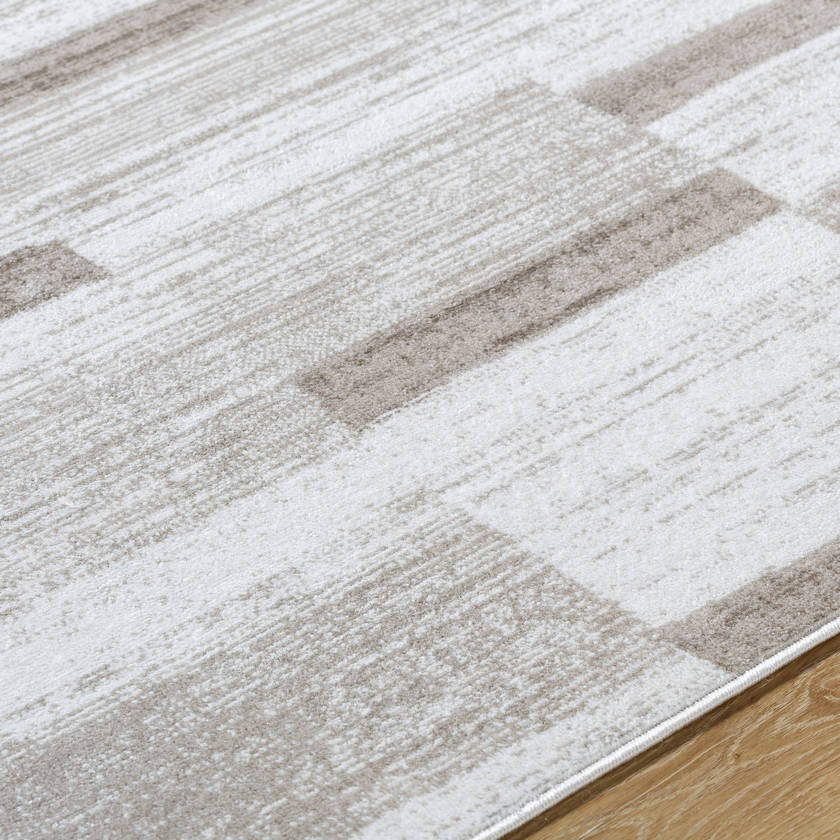 Trish Modern Dark Brown Area Rug