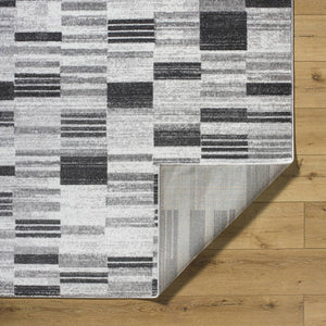 Keyatta Modern Black Area Rug