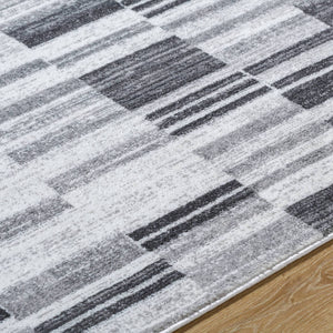 Keyatta Modern Black Area Rug