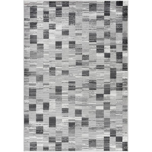 Antwoin Modern Black Area Rug