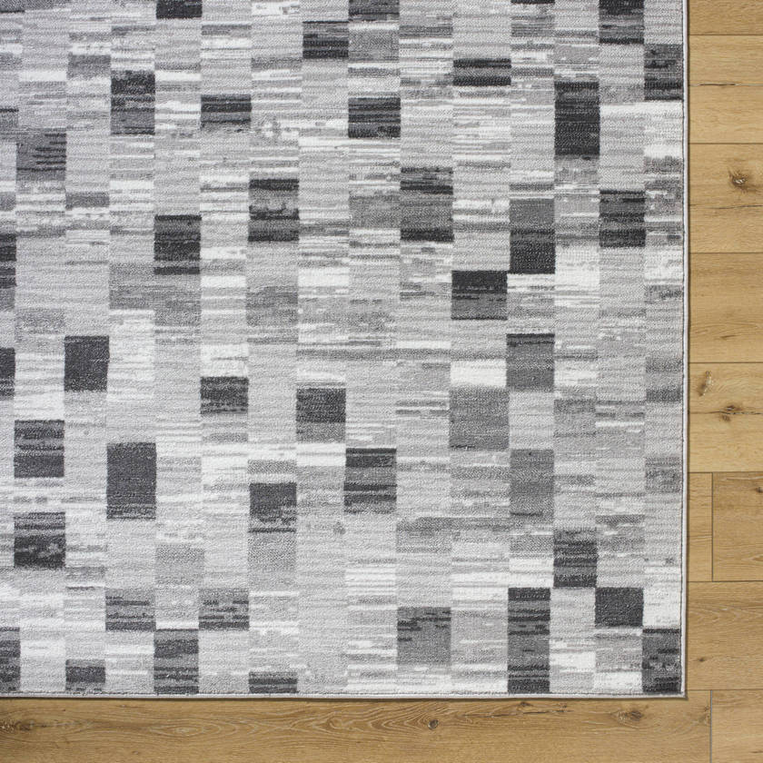 Antwoin Modern Black Area Rug