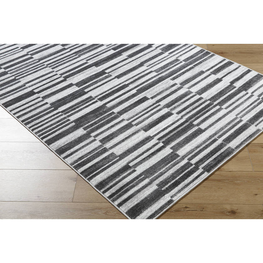 Ann Modern Black Area Rug
