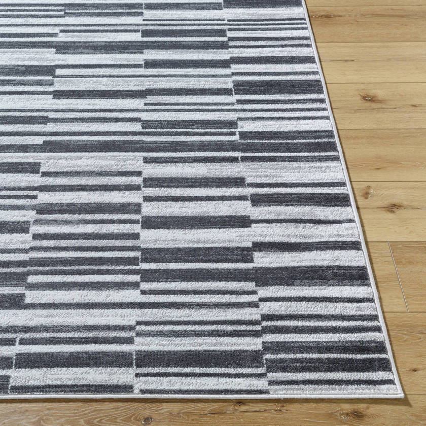 Ann Modern Black Area Rug