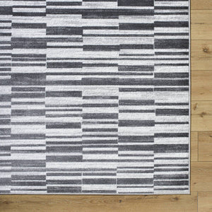 Ann Modern Black Area Rug