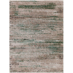 Charita Modern Dusty Sage/Tan Area Rug