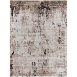 Tyjuan Modern Tan/Black Area Rug