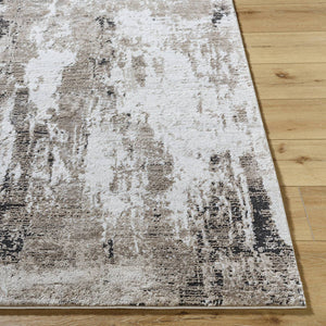 Tyjuan Modern Tan/Black Area Rug