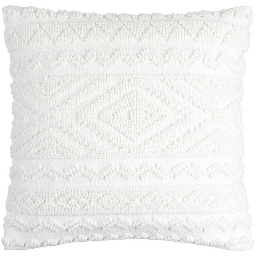 Rosalia White Pillow Cover