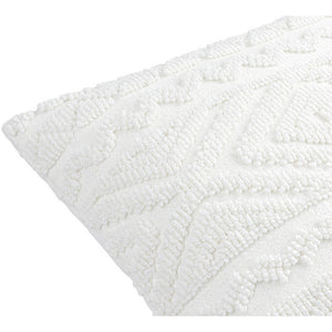 Rosalia White Pillow Cover