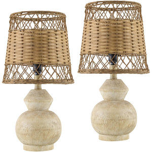 Marlanda Modern Brown Table Lamp