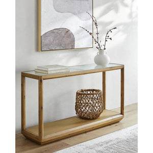 Gila Wheat Console Table