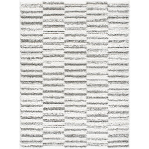 Mechel Modern Cream/Light Slate Area Rug