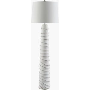 Averill Traditional White Floor Lamp