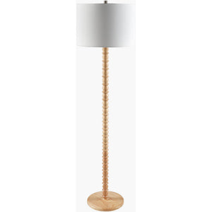 Crowley Modern Beige Floor Lamp
