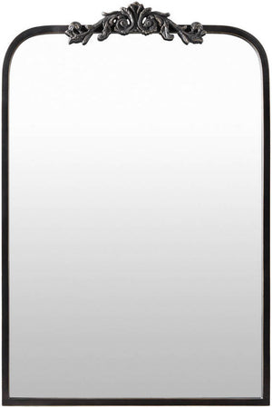 Danea Traditional Black Wall Mirror