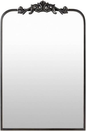 Danea Traditional Black Wall Mirror